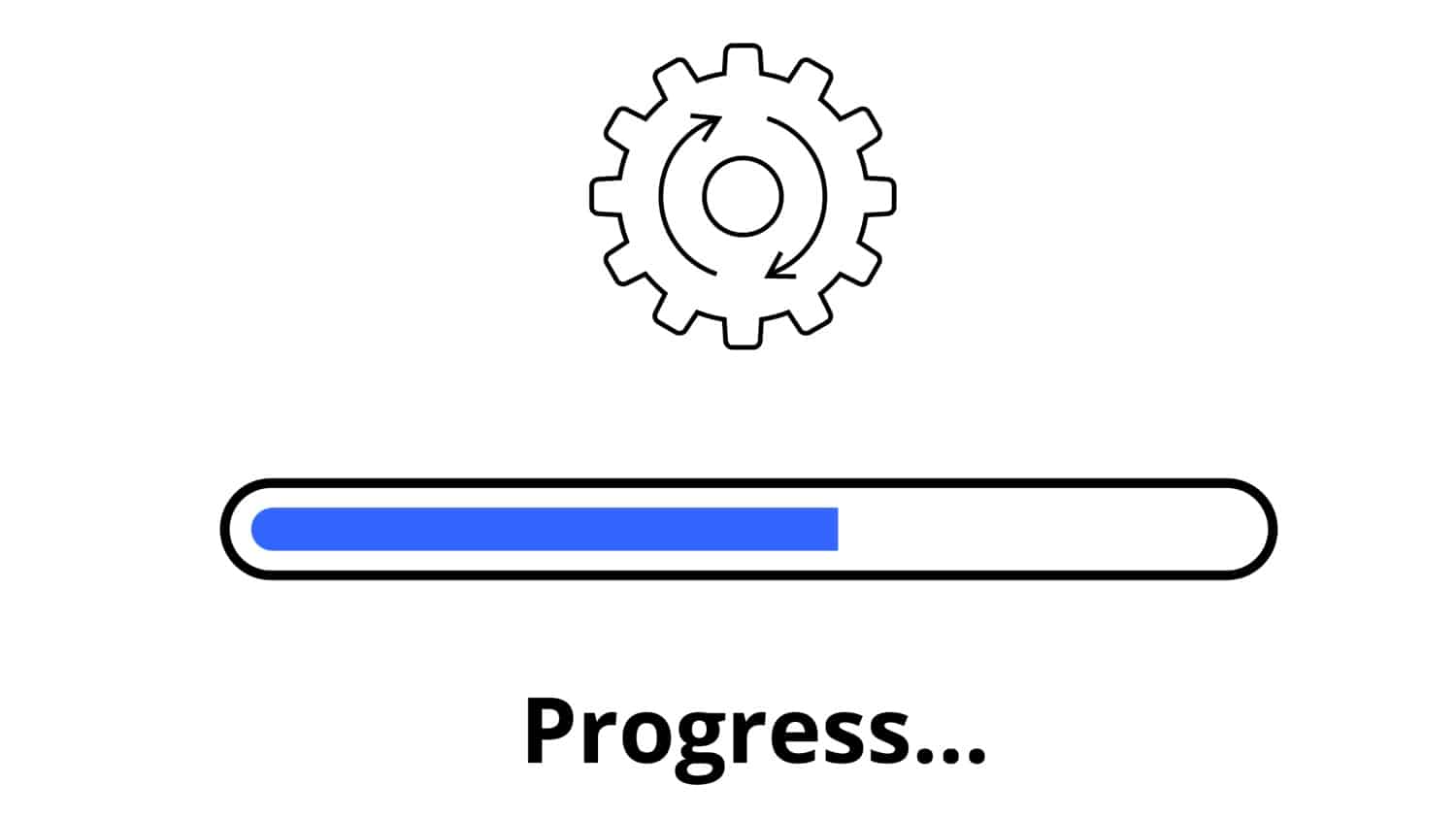 web progress